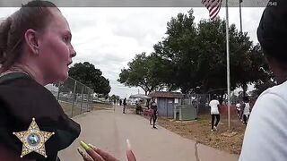 Florida mom’s heated arrest after she allegedly kicked child at youth football game