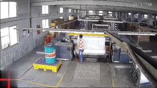 Man Suffocated Squeezed to Death by Shrink Wrap Machine