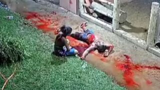 (Watch Full Scene) Dude shows his Love by Stabbing Himself, Bleeding Out as Girl tries to Help
