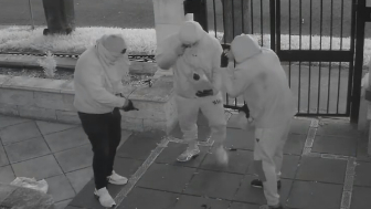 Masked Trio`s Botched Firebomb Plot Caught On Camera In Australia