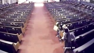 Is this Evil Worth the fiery Pit? Black Girls Steal from Elderly Woman in CHURCH