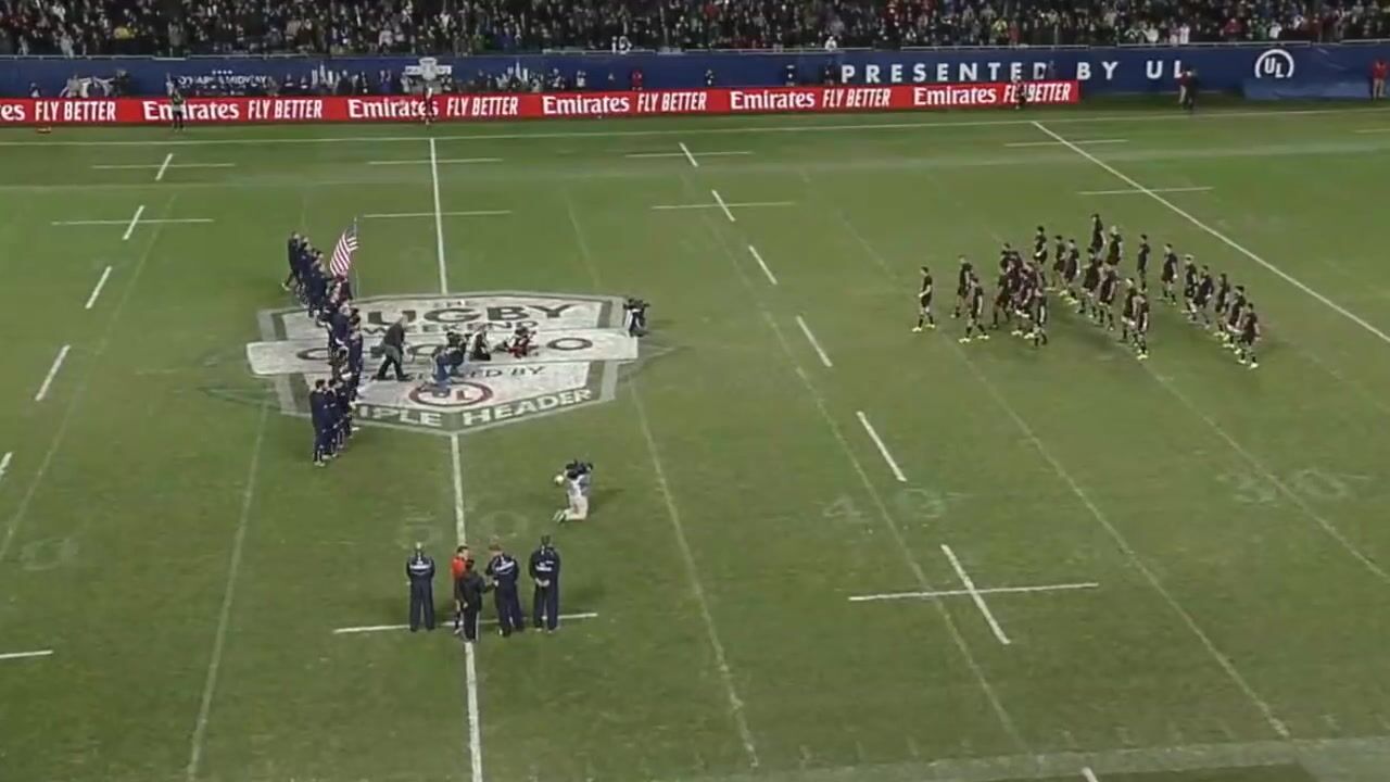 ALL BLACKS HAKA vs USA