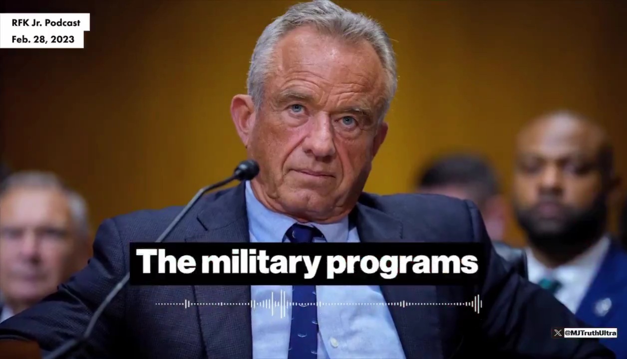 RFK Jr and Chemtrails are back in the news today…