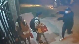 Kid tries to save Females and himself during Robbery but is Shot Dead