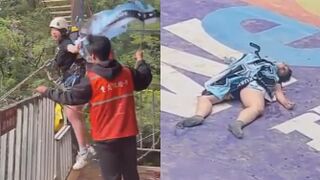 16-year-old tourist dies in China after bungee swing safety rope fails