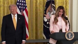 MELANIA TRUMP: "His empathy transcends the role—"