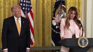 MELANIA TRUMP: "His empathy transcends the role—"