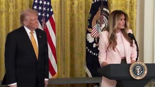 MELANIA TRUMP: "His empathy transcends the role—"
