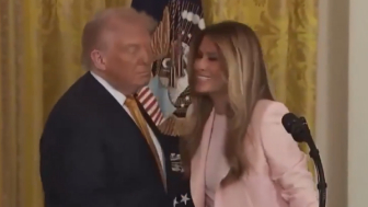 MELANIA TRUMP: "His empathy transcends the role—"