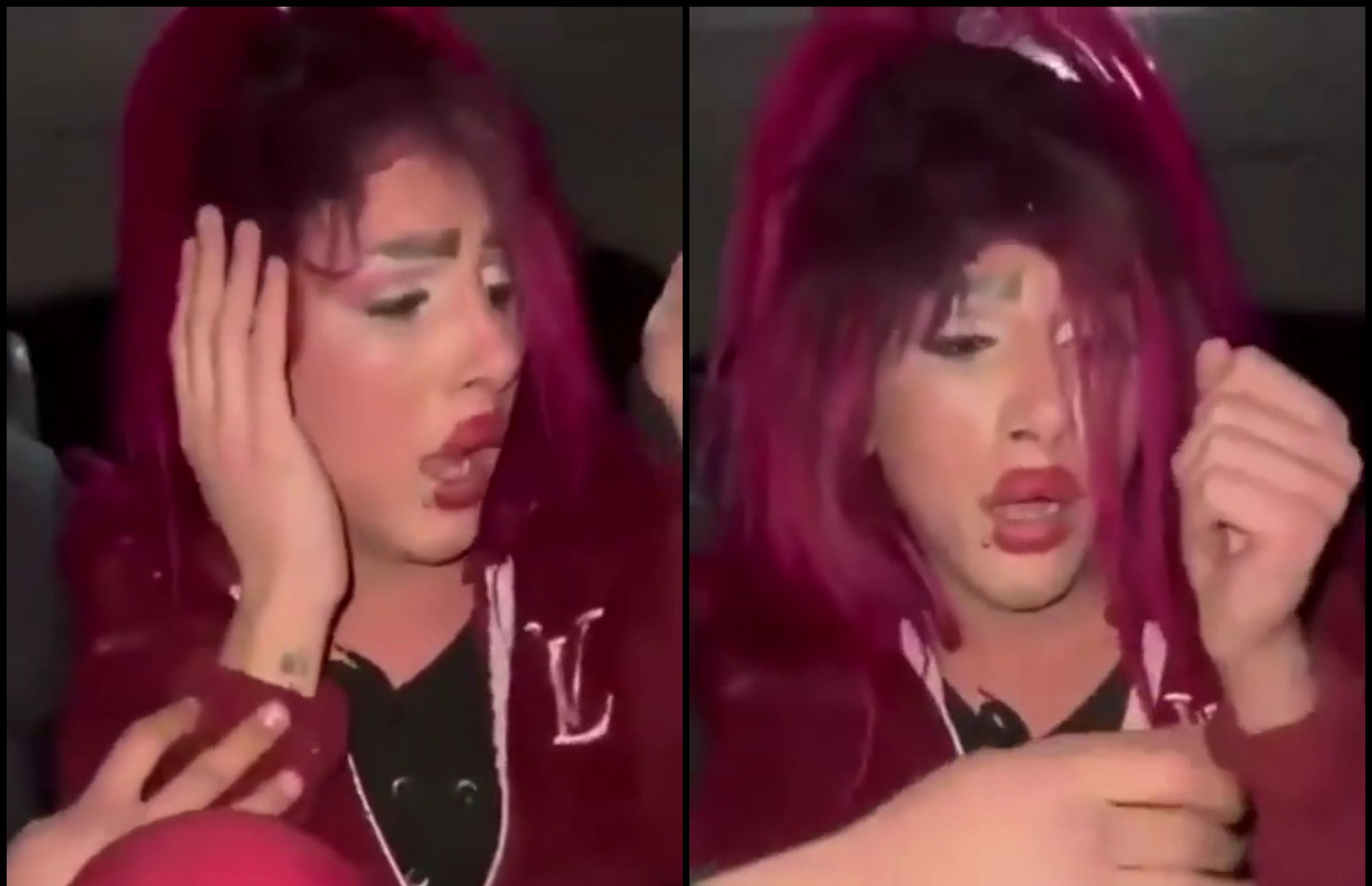 Syrian transsexual prostitute captured and humiliated by extremists soldiers