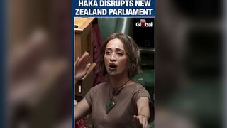 HAKA DISRUPTS NEW ZEALAND PARLIAMENT