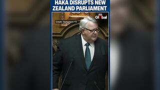 HAKA DISRUPTS NEW ZEALAND PARLIAMENT