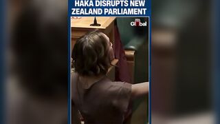 HAKA DISRUPTS NEW ZEALAND PARLIAMENT