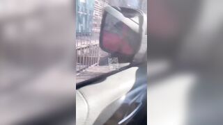 Man Recording Road Rage Incident is about to get Caught in Husband and Wife Stabbing Stabbed over 20x