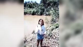 She is not Praying...She is Executed by the Cartel in this Video