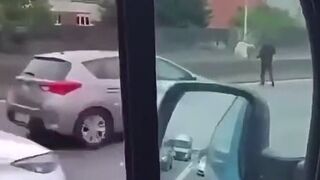 Man killed by car while fleeing from police because he had a Joint!