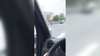 Man killed by car while fleeing from police because he had a Joint!