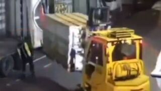 Gruesome Forklift Accident Kills Man Instantly