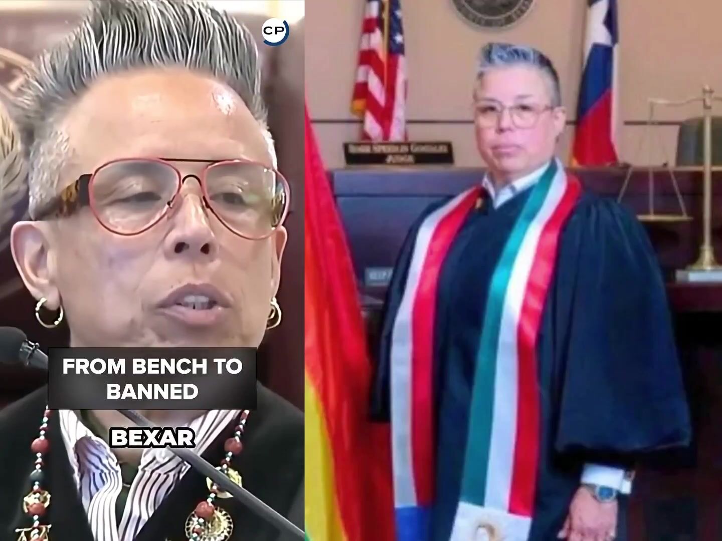 The first openly gay judge in Bexar County, TX has been BANNED FOREVER