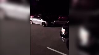 Girl gets into Argument with Her Friends so She Runs Them Over