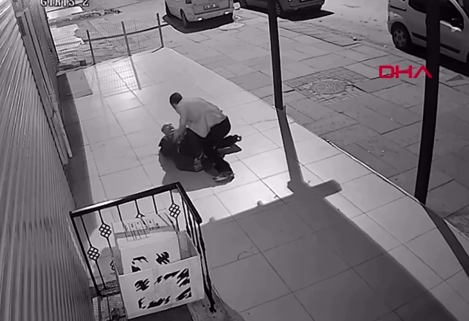The suspect, who has 15 criminal records, assaulted the 93-year-old man and stole his wallet.
