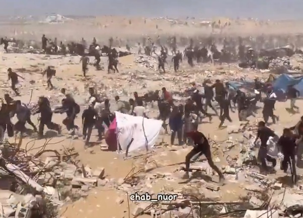 One of the most horrifying and brutal scenes ever captured on camera in modern history.