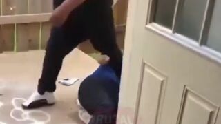 Group of "Friends" Beat Kid into a Violent Seizure and Step Over Him