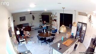 Dad just saved his life, someone get that man a beer!
