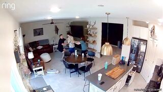 Dad just saved his life, someone get that man a beer!