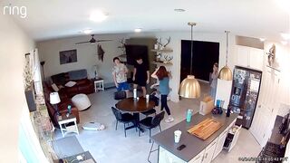 Dad just saved his life, someone get that man a beer!