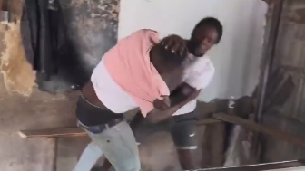 Kenyan coastal men fight over a woman they both used to pay rent for without knowing it !