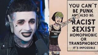 Punks are retarded now. Leftism infected it and ruined it.