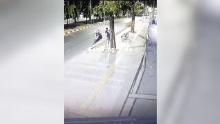 Girl Sitting on Bike Posing for Instagram Photos Loses her Life Smiling
