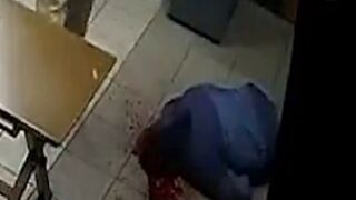 This happened in the US, a Homeless Man Hammered a Student to Death 20+ Hammer Hits
