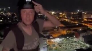 Experienced British Base Jumper Final Jump in Thailand. (Shows Aftermath)