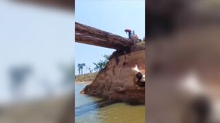 Poor Horse gets Spooked on Bridge....I just Hope he's Ok