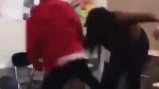 Male Student Beats the heck out of Female Student in Class