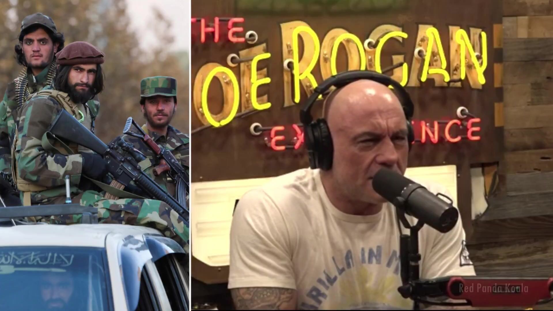 Joe Rogan: "The Taliban gets how many millions of dollars a week?"