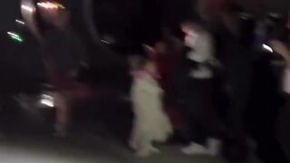 Frontier Airlines aircraft forced to make an emergency after a pedestrian sucked into