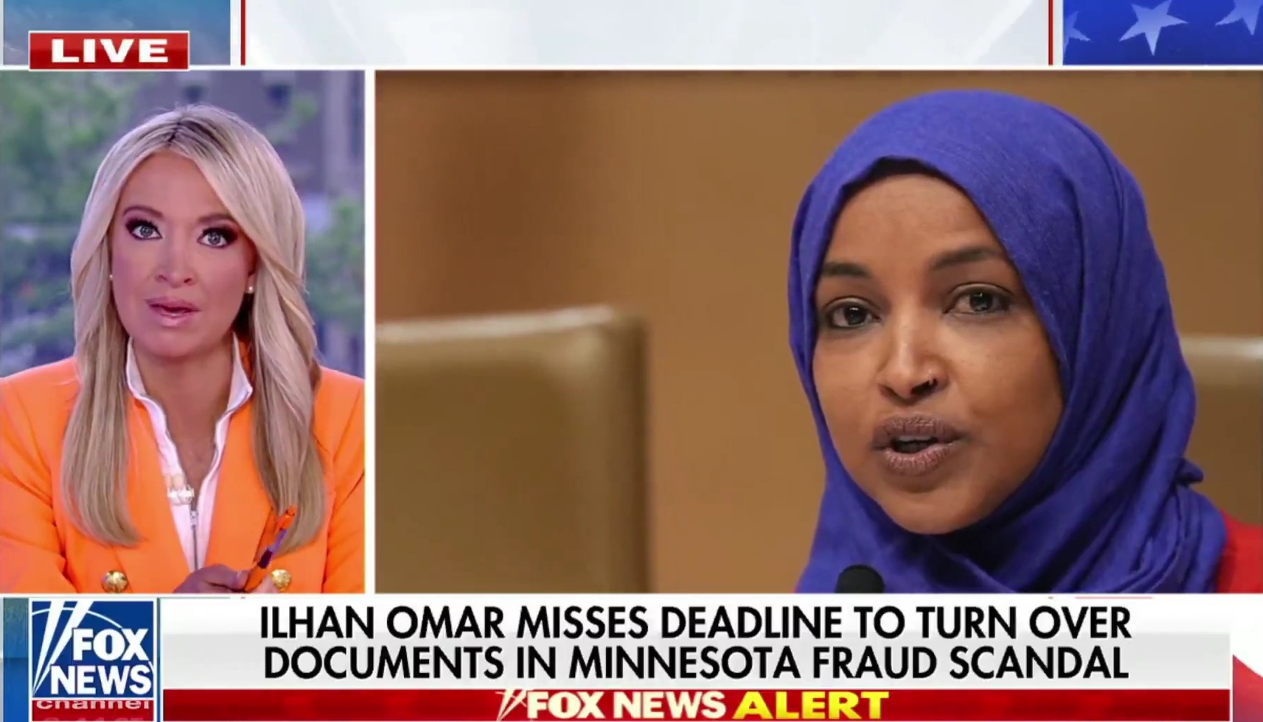ILHAN OMAR CAUGHT IN $250 MILLION FRAUD EXPLOSION