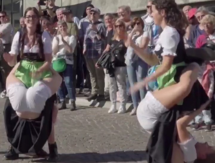 The Germans have some strange festivals: