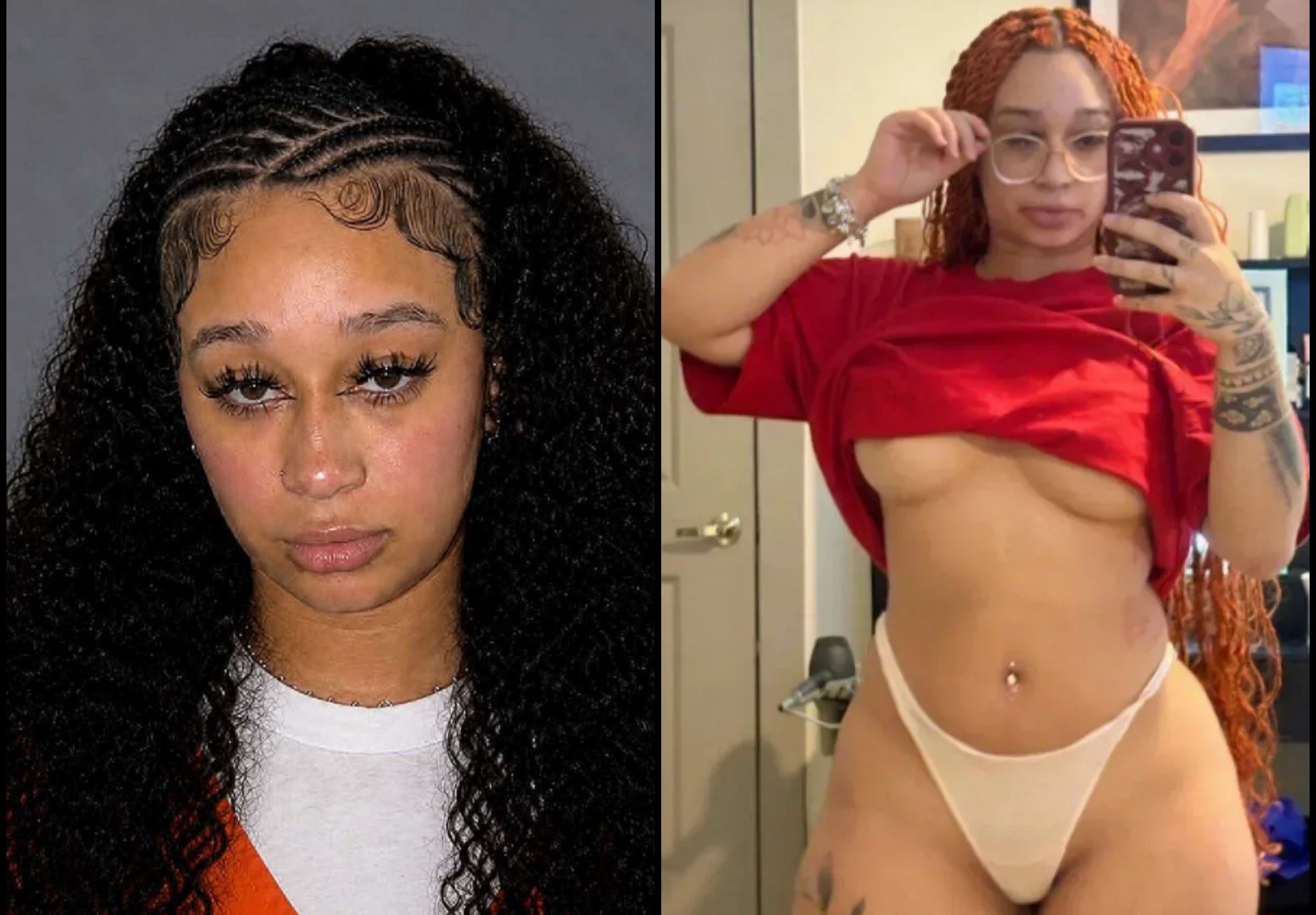 Instagram Model Raielle ( missraielle ) is going viral while being in prison in Houst