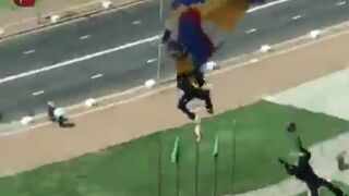 Air Show goes Wrong: 3 Parachutists Malfunction, (Watch Full Video for 3rd Victim)