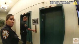 Police Pump Bullets when Elevator Door Opens, All 3 Bodycams from Each Officer
