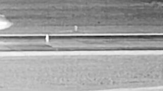 New footage of Frontier Airlines flight hitting person on runway during takeoff from