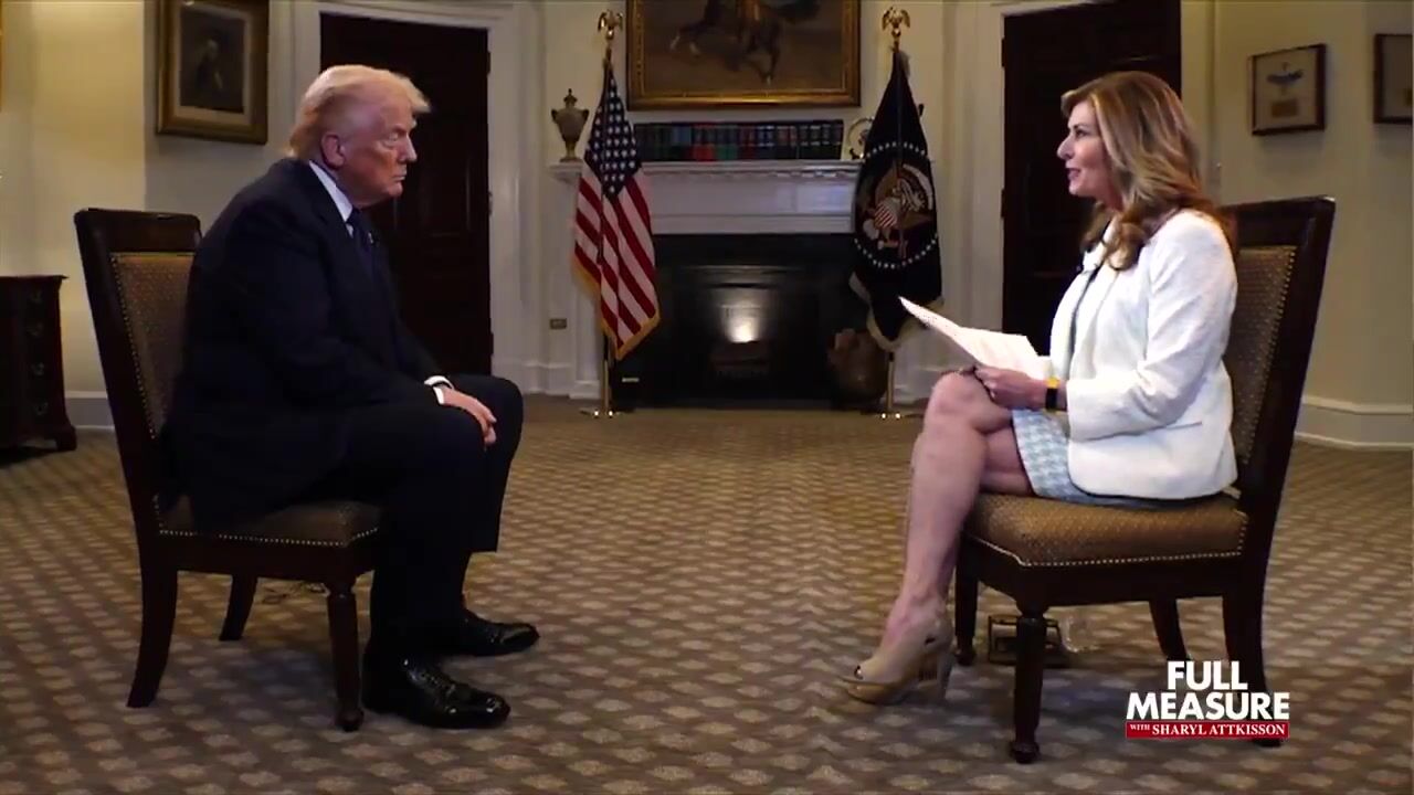 President Donald J. Trump's interview with Sharyl Attkisson on Full Measure