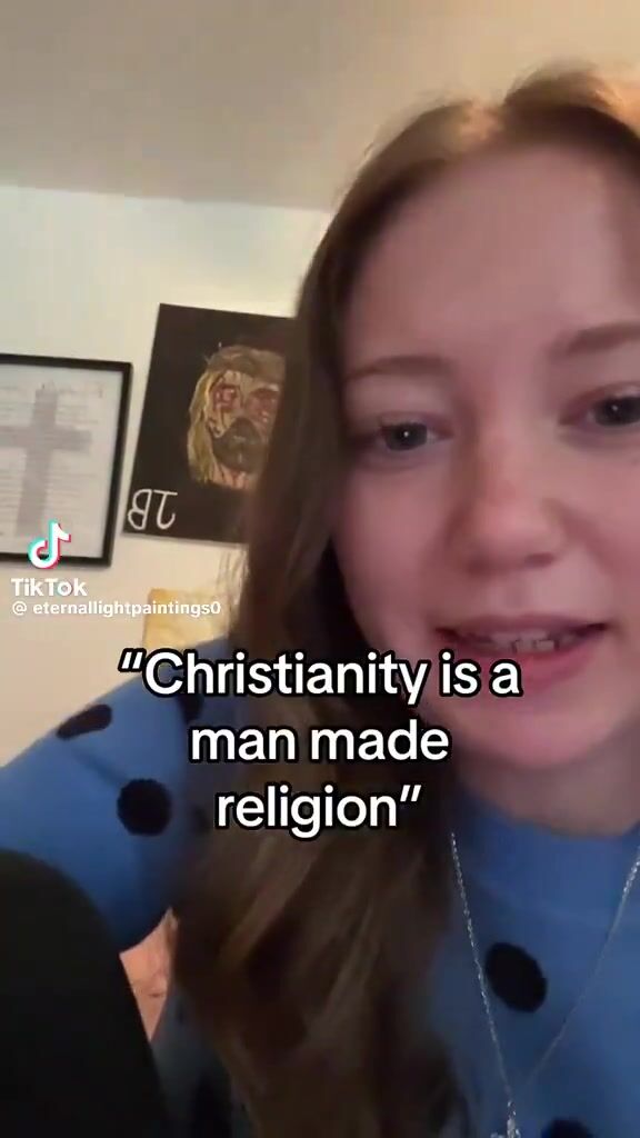 “CHRISTIANITY IS A MAN- MADE RELIGION”