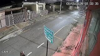 Driver runs over Family and leaves