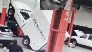 Mechanic in Mysterious Accident at Shop...