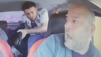 Taxi driver neutralized an armed suspect who had taken him hostage